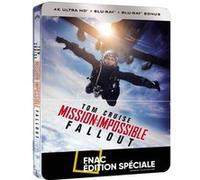 Mission : Impossible Fallout - Steelbook Blu-Ray + Blu-Ray 4k Edition Spéciale Fnac