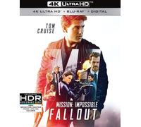 Mission: Impossible: Fallout [Ultra Hd] With Blu-Ray, 4k Mastering, Digital C