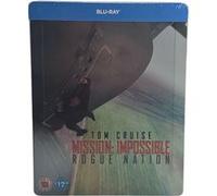Mission Impossible Rogue Nation Blu-ray SteelBook Débossé Tom Cruise Zavvi Libre G