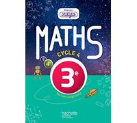 Mission Indigo mathématiques cycle 4 / 3e - Livre élève - éd. 2016 Marion Robertou (Auteur), Christophe Barnet (Auteur), Patricia Demoulin (Auteur), Helena Berger (Auteur), Agnès Villattes (Auteur), A