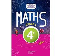 Mission Indigo mathématiques cycle 4 / 4e - Livre élève - Nouveau programme 2016