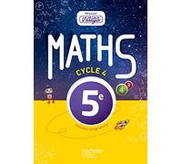 Mission Indigo mathématiques cycle 4 / 5e - Livre élève - Nouveau programme 2016