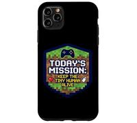 Mission : Keep Tiny Human Alive, Nouveau Parent, Maman, Papa, Joueur Amusant Coque pour iPhone 11 Pro Max