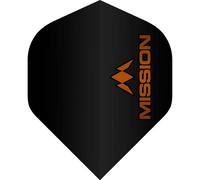 Mission Logo Standard Flights Orange 100 Micron