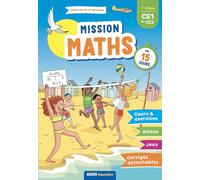 Auzou – MISSION MATHS EN 15 JOURS – DU CE1 AU CE2