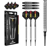 Mission Mike De Decker Soft Tip Darts 20g 95% Tungsten Silver.
