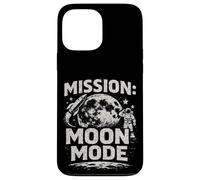 Mission Mode Lune Vintage Rétro Lunaire Coque pour iPhone 13 Pro Max