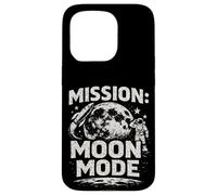 Mission Mode Lune Vintage Rétro Lunaire Coque pour iPhone 15 Pro