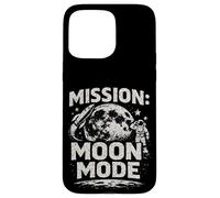 Mission Mode Lune Vintage Rétro Lunaire Coque pour iPhone 15 Pro Max