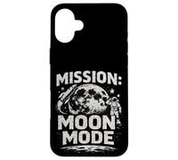 Mission Mode Lune Vintage Rétro Lunaire Coque pour iPhone 16 Plus