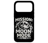 Mission Mode Lune Vintage Rétro Lunaire Coque pour iPhone 17 Pro Max