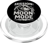 Mission Mode Lune Vintage Rétro Lunaire PopSockets PopGrip pour MagSafe