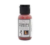 MISSION MODELS MMP-111 Hull Red Anti Fouling / Water Line Acrylic Paint 1 oz (30ml)