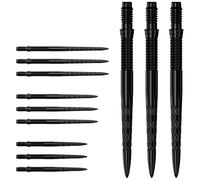 Mission R2.5 Pointes de fléchettes rapides - GV1 - Universel - Noir - 30 mm