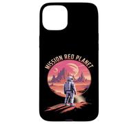 Mission Red Planet Astronaute Coque pour iPhone 15 Plus