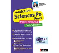 Mission Sciences Po Paris – Terminale – Dossier Parcoursup et Oral d'admission – Nathan