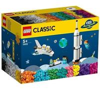 LEGO 11022 Mission spatiale 1700 pieces Classic - Briques - 10 idees modeles theme Espace - Set construction + Carte Tigre