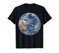 Mission Spatiale Artemis II : Vue sur la Lune et la Terre Depuis Artemis 2 T-Shirt Graphique avec Valeur, Homme, Noir, L