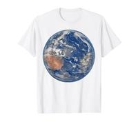 Mission Spatiale Artemis II : Vue sur la Lune et la Terre Depuis Artemis 2 T-Shirt Graphique avec Valeur, Homme, Blanc, XL