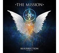 The Mission – Resurrection: The Best Of – Vinyle coloré marbré bleu et blanc