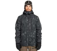 Quiksilver Mission Printed JK Jacket, Nature Zoom Dark Shadow, S Men's