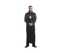 (Missionnaire adulte) Costume d'Halloween royal pour adulte, Robe de Grand clerc, tissu en Polyester
