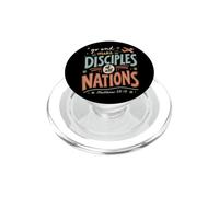 Missions chrétiennes rétro Voyage Verset de la Bible Foi PopSockets PopGrip pour MagSafe