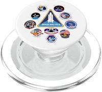 Missions de Navette Spatiale Challenger de la NASA PopSockets PopGrip pour MagSafe