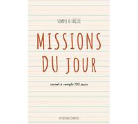 Missions du jour: Carnet à remplir 120 jours