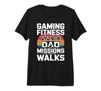 Missions et promenades matinales pour Chien et Papa T-Shirt Haut de Gamme