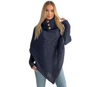 Mississhop Poncho Tricot Pull Cape