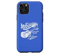 Mississippi Birthplace of The Blues Guitare Acoustique Vintage Coque pour iPhone 11 Pro