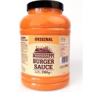 Mississippi Burger Sauce Original pour frites et burgers 2900g