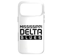 Mississippi Delta Blues Musicien Guitare Musicien Vintage Coque pour iPhone 17 Pro Max