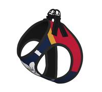 Mississippi Ensemble harnais réglable avec laisse pour chats et chiens, gilet en maille douce et respirante avec design réfléchissant, laisse anti-évasion pour petits animaux de compagnie, promenade