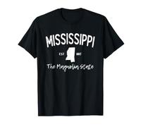 Mississippi, État de Magnolia, Port sud-sud du Golfe T-Shirt