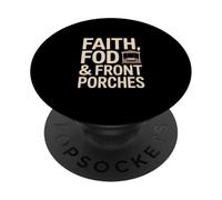 Mississippi Heritage « Faith, FOD & Porches » PopSockets PopGrip Adhésif