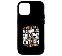 Mississippi Heritage « Où Les magnolies fleurissent et Les Poissons-Chats » Coque pour iPhone 12/12 Pro