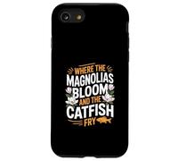 Mississippi Heritage « Où Les magnolies fleurissent et Les Poissons-Chats » Coque pour iPhone SE (2020) / 7/8