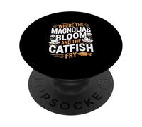 Mississippi Heritage « Où Les magnolies fleurissent et Les Poissons-Chats » PopSockets PopGrip Adhésif