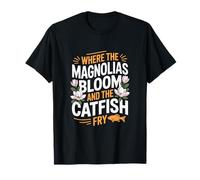Mississippi Heritage « Où Les magnolies fleurissent et Les Poissons-Chats » T-Shirt