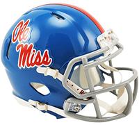 Mississippi Rebels Speed Mini Helmet - Powder Blue by Riddell