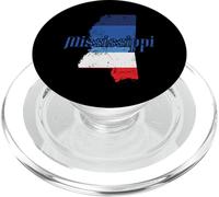 Mississippi USA Aperçu de la Carte PopSockets PopGrip pour MagSafe