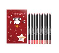 Misslyn Coffret de crayons contour des lèvres Éclat de couleur velours 1