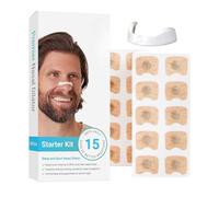 Missmisq Bande nasale de respiration d'admission, patch de sommeil anti-ronflement - Bandelettes nasales pour un sommeil sans danger pour la peau,Équipement anti-ronflement longue durée pour voiture,