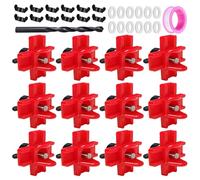 Missmisq Chicken Waterer, Voleur Waterer, Distributeur d'eau de Poulet, Fuite de mangeur Horizontal Fuite