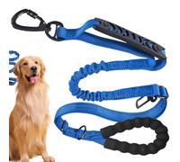 Missmisq Corde de Plomb pour Chiens, Corde d'entraînement pour Chiens | Pas de tête de Marche à Tracer,Ruban de Compagnie Absorbant Les Chocs, Tracteur réglable avec poignée Souple, Fournitures pour