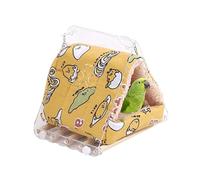 Missmisq Maison pour Oiseaux pour Cage - Hamac Suspendu Chaud - Hamac de Sommeil d'hiver - pour Perruche Calopsitte Inséparable Canari Lapin Cochon d'Inde Chinchilla