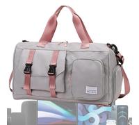 Missmisq Sac de Sport de Fitness, Sac de Sport, Sac de Sport léger en Tissu Oxford, Grand Sac de Voyage avec séparation sèche et Humide, Sac de Week-End, fourre-Tout pour Homme