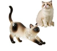 Missmisq Souvenir Mémorial Poils Animal | Porte-clés en Poil de Chien | Pendentif Transparent Acrylique pour Collection Clés Sac à Dos Sac à Main Charme